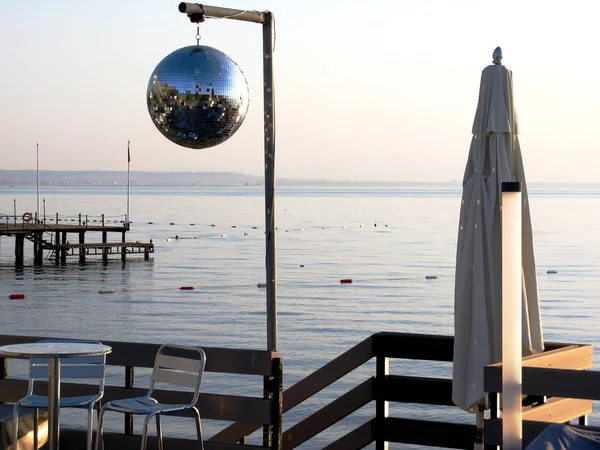 Morning on the beach. Holidays on the sea at the hotel. Photo: May 2013, Turkey, Kemer.