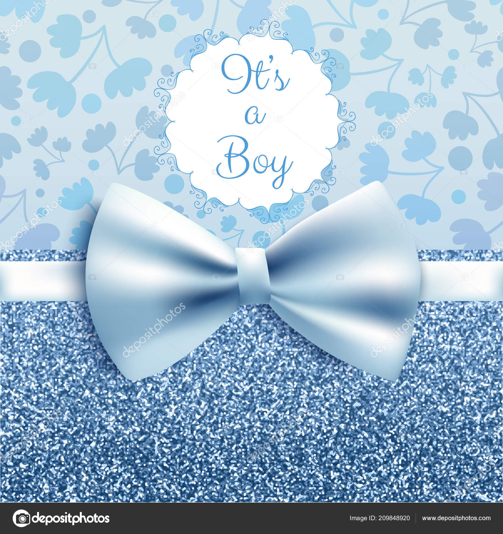 Its A Boy Card