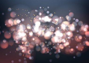 Bulanık bokeh kızdırma arka plan.