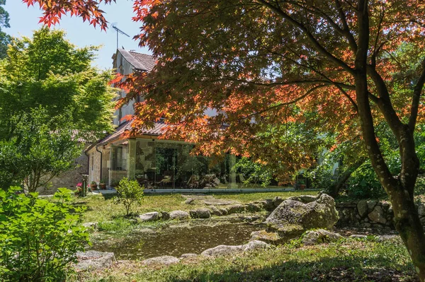 Back of Entre os Rios, Rural Hotel in Pobra do Caraminal, Galicia