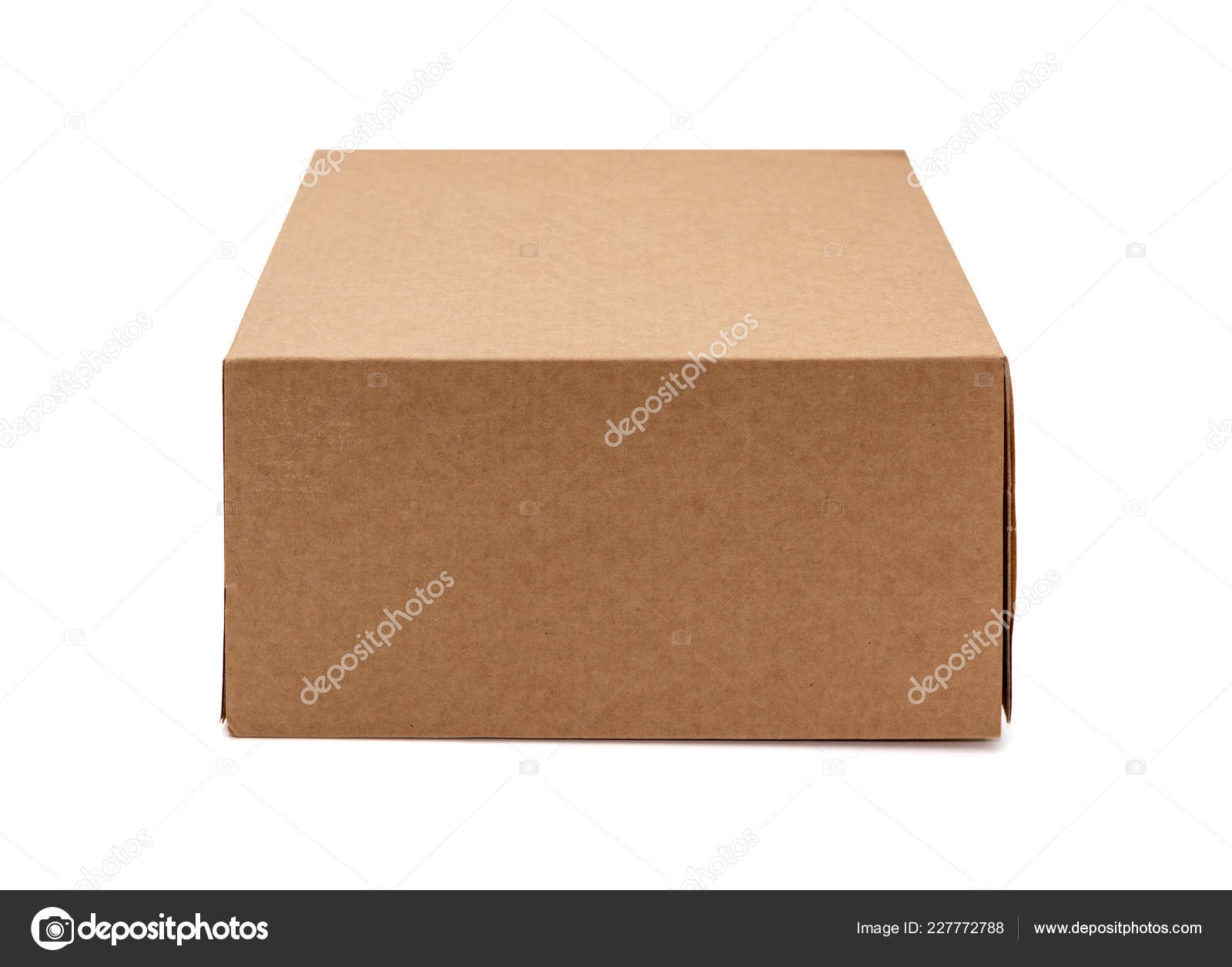 Download Kraft Cardboard Box Isolated White Background Box Mockup Design Stock Photo Image By C Resulmuslu 227772788