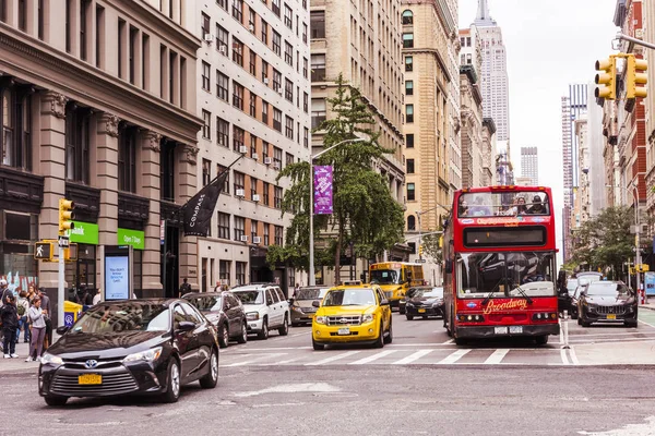 Нью Йорк Сша Сентября 2018 Года Fifth Avenue 5Th Ave Стоковое Фото