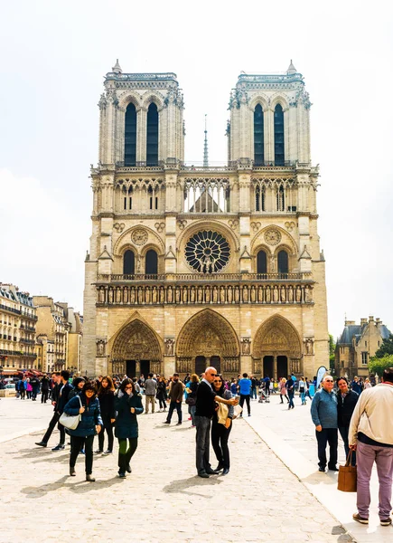 Paris França Maio 2017 Catedral Notre Dame Paris França Notre — Fotografia de Stock