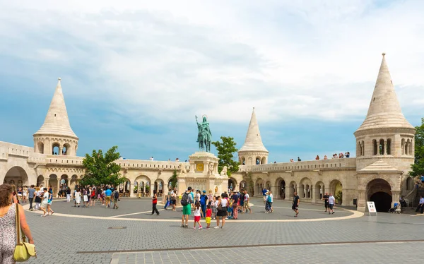 Budapest Maďarsko Června 2017 Rybářská Bašta Budapešti Maďarsko Rybářská Bašta — Stock fotografie