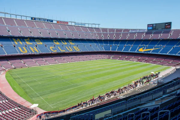 Barcelona Spain May 2016 Camp Nou Panoramic View Camp Nou — Stock Photo, Image