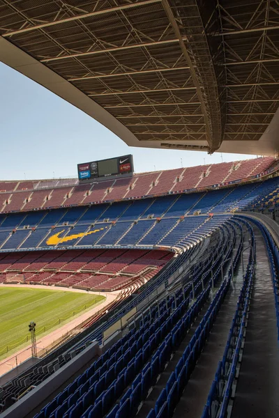 Barcelona Spanien Mai 2016 Camp Nou Blick Auf Das Camp — Stockfoto