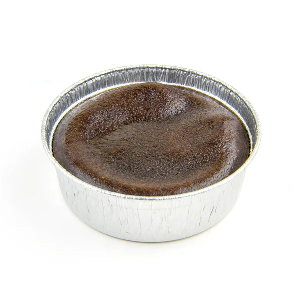 Chocolate Souffle White Background — Stock Photo, Image