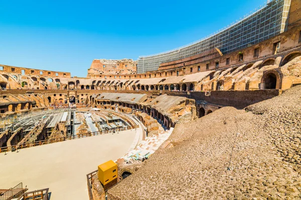 Vista Interior Coliseu Coliseu Coliseu Roma Itália — Fotografia de Stock