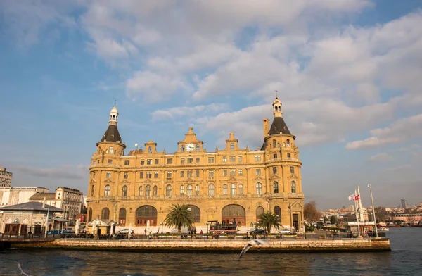 Istanbul Turquia Janeiro 2015 Haydarpasa Terminal Ferroviário Parte Asiática Istambul — Fotografia de Stock