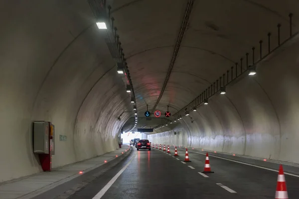 Istanbul December 2016 Eurasia Tunnel Avrasya Tuneli Istanbul Bosphorus Highway — Stock Photo, Image