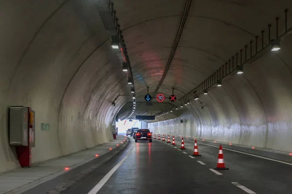 Istanbul December 2016 Eurasia Tunnel Avrasya Tuneli Istanbul Bosphorus Highway — Stock Photo, Image