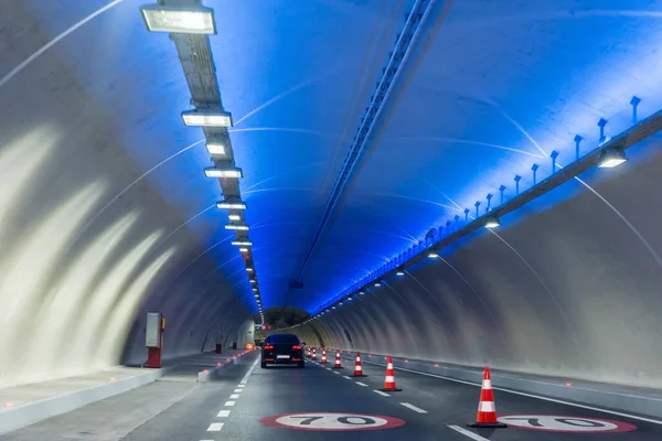 Istanbul Dezembro 2016 Túnel Eurásia Avrasya Tuneli Projeto Transição Tubo — Fotografia de Stock