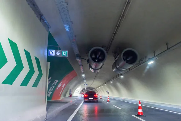 Istanbul December 2016 Eurasia Tunnel Avrasya Tuneli Istanbul Bosphorus Highway — Stock Photo, Image