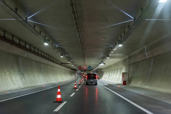 Istanbul December 2016 Eurasia Tunnel Avrasya Tuneli Istanbul Bosphorus Highway — Stock Photo, Image