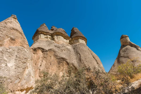 Pasabag Monks Valley Fairy Chimneys Mushroom Rock Known Its Mushroom — Stock Photo, Image