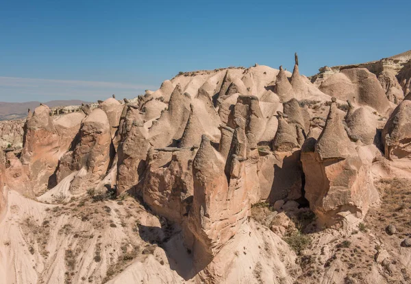 Devrent Imagination Valley Fairy Chimneys Turkish Peri Bacalari Cappadocia Goreme — Stock Photo, Image