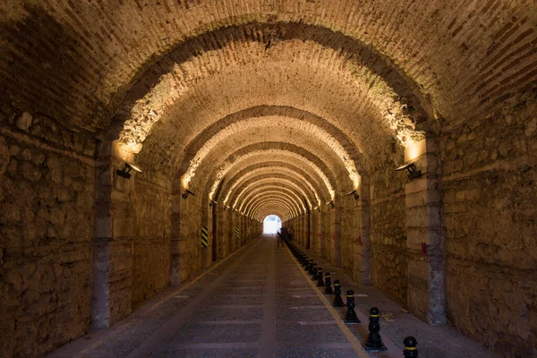 Beylerbeyi Palace Tunnel Turkish Beylerbeyi Sarayi Tuneli Historic Tunnel Beylerbeyi — Stock Photo, Image