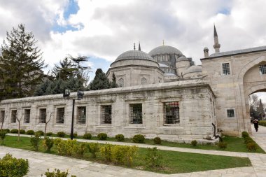 İSTANBUL, TURKEY - 22 Şubat 2016: Süleyman Camii (Süleyman Camisi), İstanbul, Türkiye