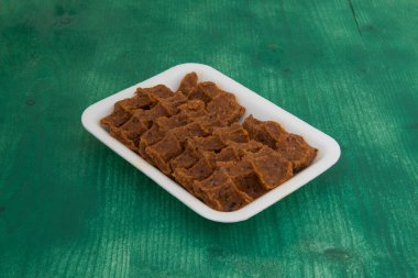 Geleneksel Türk Çiğ eti. (Cig Kofte) Türk yemeği.