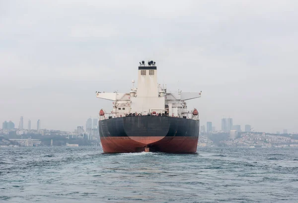 Traffico Marittimo Sul Bosforo Istanbul Istanbul Turchia — Foto Stock