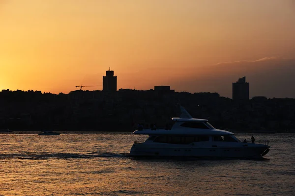 Beautiful Sunset View Istanbul Turkey — Stock Photo, Image