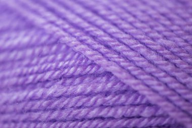 Mor yün iplik dokusu