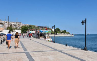 SINOP, TURKEY - 5 HAZİRAN 2016 SINOP ŞEHRİ. Sinop, Türkiye 'nin en kuzeyindeki şehir. Sinop ili, Türkiye 'nin Karadeniz kıyısında bir ildir..