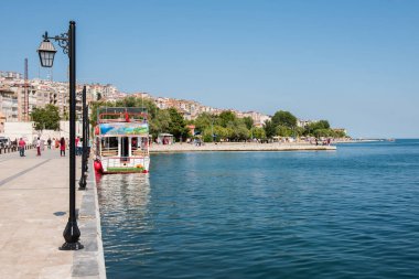 SINOP, TURKEY - 5 HAZİRAN 2016 SINOP ŞEHRİ. Sinop, Türkiye 'nin en kuzeyindeki şehir. Sinop ili, Türkiye 'nin Karadeniz kıyısında bir ildir..