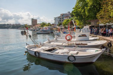 SINOP, TURKEY - 5 HAZİRAN 2016 SINOP ŞEHRİ. Sinop, Türkiye 'nin en kuzeyindeki şehir. Sinop ili, Türkiye 'nin Karadeniz kıyısında bir ildir..