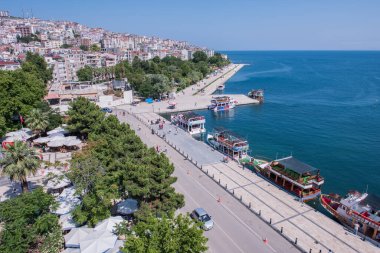 SINOP, TURKEY - 5 HAZİRAN 2016 SINOP ŞEHRİ. Sinop, Türkiye 'nin en kuzeyindeki şehir. Sinop ili, Türkiye 'nin Karadeniz kıyısında bir ildir..