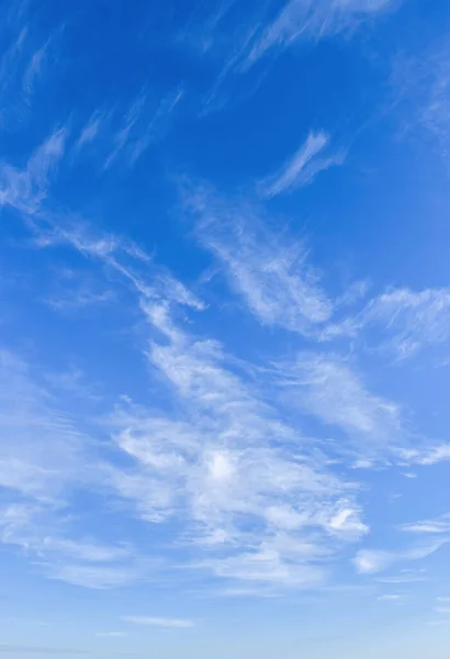 Céu Azul Com Belas Nuvens Tempo Bonito — Fotografia de Stock