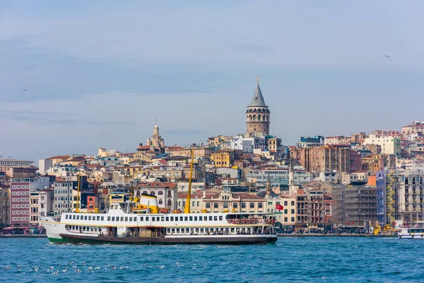 Stanbul Daki Galata Kulesi Galata Kulesi Karaköy — Stok fotoğraf