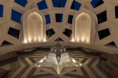 İSTANBUL, TURKEY - 1 Eylül 2017: 15 Temmuz Şehitler Anıtı (15 TEMUZ SEHİTLER ANITI) İstanbul 'da. Türkiye.