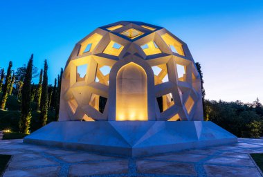 İSTANBUL, TURKEY - 1 Eylül 2017: 15 Temmuz Şehitler Anıtı (15 TEMUZ SEHİTLER ANITI) İstanbul 'da. Türkiye.