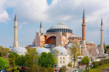 Ayasofya, Ayasofya. Ayasofya İstanbul 'un ünlü tarihi binasıdır. Türkiye.
