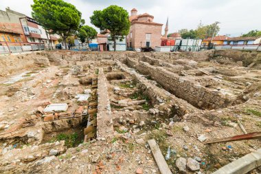 İznik, Turka - 21 Ekim 2018 İznik, Bursa 'da İznik Müzesi.
