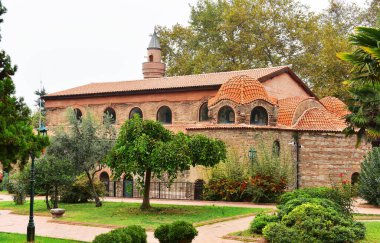 İznik HAGIA SOPHIA MOSQUE (İznik Ayasofya Orhan Camii). Tarihi eski Bizans kilisesi. İlk olarak kilise olarak inşa edildi ve camiye dönüştürüldü. Iznik, Bursa, Türkiye.
