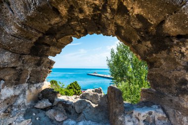 Sinop Kalesi (Sinop Kalesi). Sinop, Türkiye.