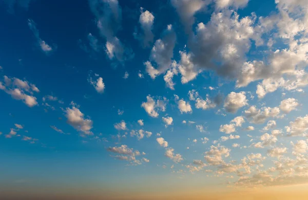 Céu Pôr Sol Bonito Céu Nublado Nascer Sol — Fotografia de Stock