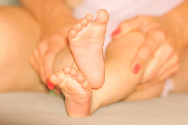 Nogi Dziecka — Zdjęcie stockowe