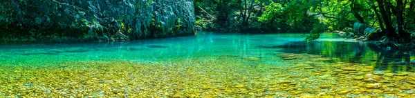 Mountain Vattenflödet Grekland — Stockfoto