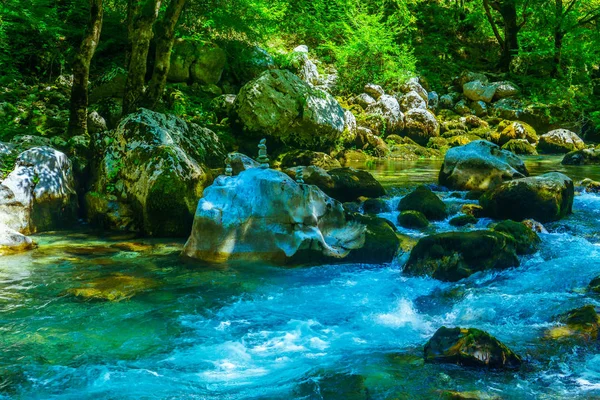 Горный Поток Воды Греции — стоковое фото