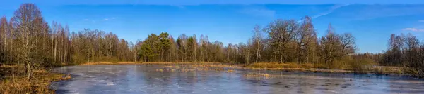 Lente Weergaven Van Wit Rusland — Stockfoto