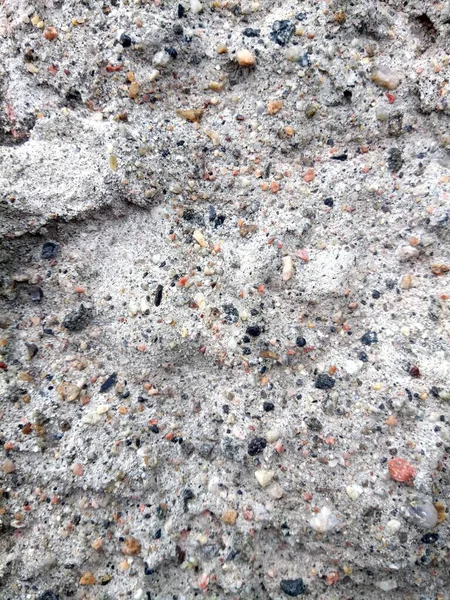 Текстура Бетонной Стены Небольшими Каменными Щепками — стоковое фото