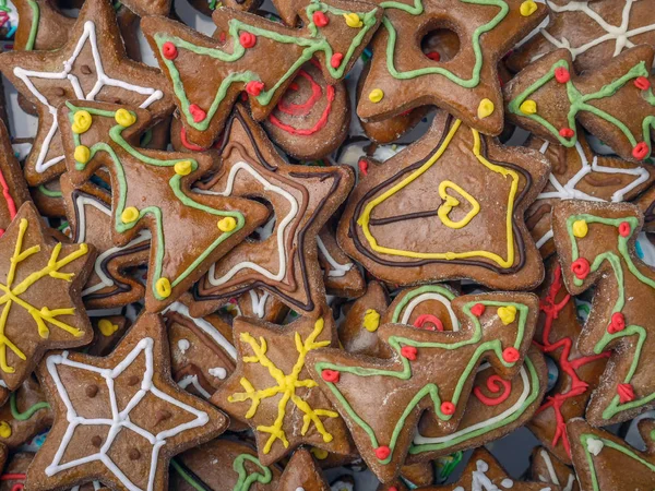 Christmas gingerbread cakes — Stock Photo, Image