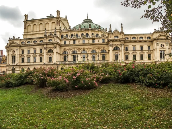 Théâtre Juliusz Slowacki Construit 1893 Dans Style Baroque Ressemblant Opéra — Photo