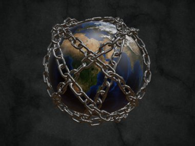Prison Planet Earth clipart