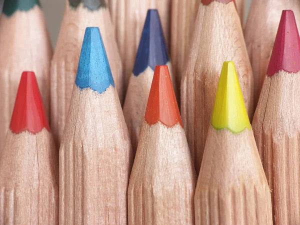 Crayones de madera — Foto de Stock