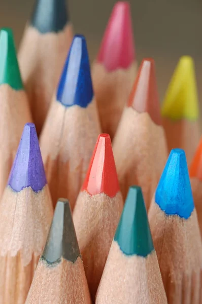 Crayons de madeira — Fotografia de Stock