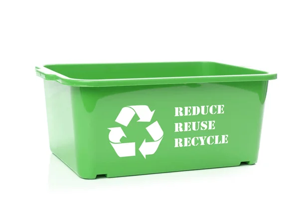 Behållare för grön avfallshantering — Stockfoto